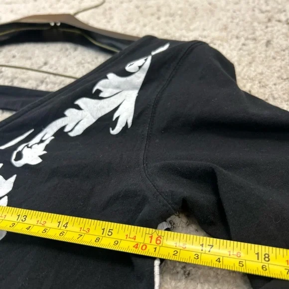 Y2K Metal Mulitia M strapped long sleeve shirt in great condition (minor stain) - Picture 7 of 9